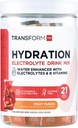 TransformHQ Hydration Drink Mix (21 πακέτα μονής χρήσης, Punch φρούτων) - Συμπλήρωμα ενυδάτωσης με βιταμίνες και ηλεκτρολύτες