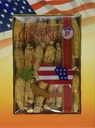Hsu's SKU 0132-4, Ginseng Half Short Medium Cultured American Ginseng Roots (4 oz = 113 gm/Box), 0132-4, 0132.4