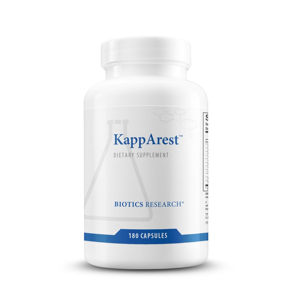 Biotics Research KappARestTM Turmeric Capsules Supplement - Κουρκουμίνη, Boswellia, Πρόπολη, Τζίντζερ, 1150mg/Svg, Υποστηρικτική Ευκολία, Άνεση & Μη, Αντιοξειδωτική Υψηλή Απορρόφηση 180 κάψουλες