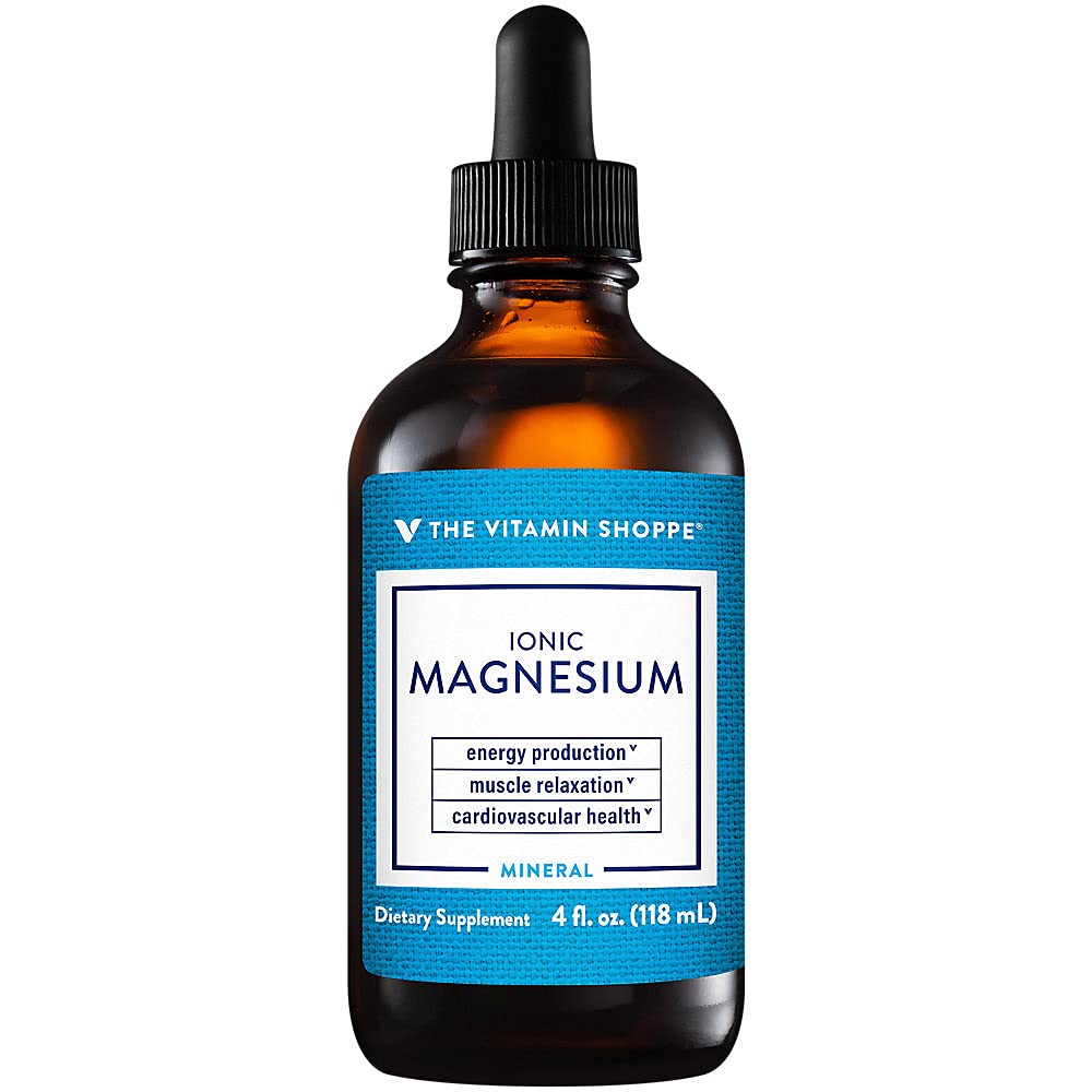 Ionic Magnesium Liquid Extract - Υποστηρίζει τη μυϊκή χαλάρωση & την παραγωγή ενέργειας - 400 MG (4 fl. oz.)