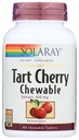 SOLARAY Guaranteed Potency Tart Cherry Fruit Extract, Chewable, Cherry (Btl-Plastic) 500mg | 90ct
