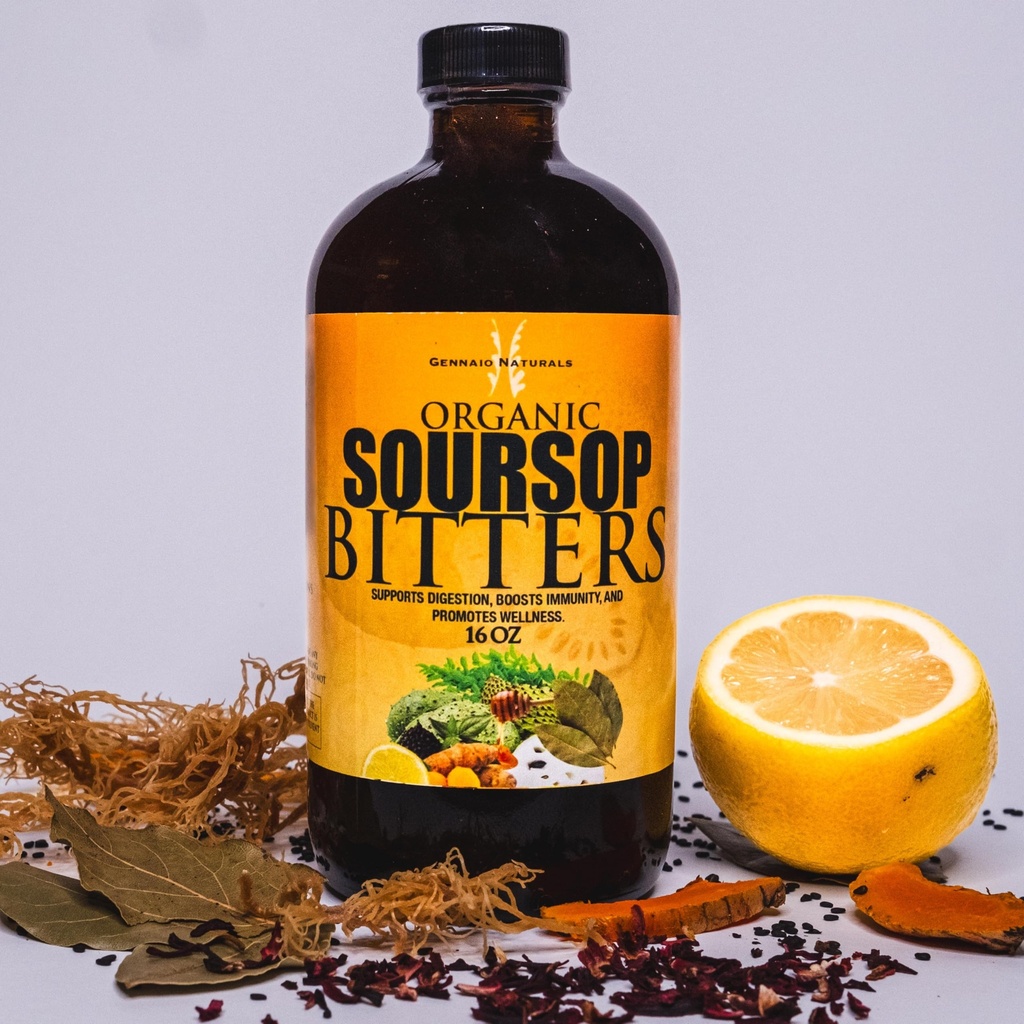 Βιολογικά Bitters Soursop, 16 oz, ανοσοποιητικό, Vitaity και συμπλήρωμα συνολικής υποστήριξης υγείας