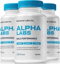 NutraRize (3 Pack) Alpha-Labs, Επίσημη Φόρμουλα για τους άνδρες και την υποστήριξη των μυών, όλα-φυσικές αρσενικές χάπια απόδοσης για να Sustain Stamina & Ενεργειακά επίπεδα, Alphalabs ME Κάψουλες κριτική (180 κάψουλες)