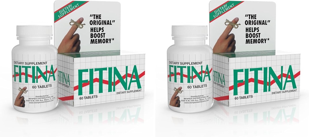 Memory Boost, Cognitive Aid, Brain Health (60 Tablets/Pack of 2)