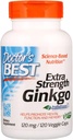 Doctor's Best, (Pack of 2) Extra Strength Ginkgo, 120 mg, 120 Veggie Caps