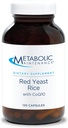 Metabolic Maintenance Red Yeast Rice with CoQ10 - Provides Energy Production + Cardiovascular Health Support - Co Enzyme Q-10 + Red Yeast Rice Antioxidant Supplement (120 Capsules)