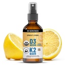 Βιολογική Βιταμίνη D3 5000 IU (Lichen) + K2 120 mcg (Fermented Chickpea), Ανοσοποιητική, Οστική & Καρδιά Υγεία με Ασβέστιο Απορρόφηση 