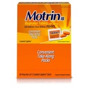 Motrin IB - δισκία Ibuprofen, δύο δισκία ανά συσκευασία, 50 συσκευασίες συνολικά, ένα κουτί