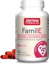 Jarrow Formulas Famil-E - Προάγει την Καρδιά & Καρδιαγγειακή Υγεία - Περιέχει Όλα τα Οκτώ Μέλη της Οικογένειας Βιταμίνης Ε - Πλούσια σε τοκοφερόλη Γάμμα & τοκοτριενόλες - 60 Softgels