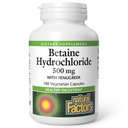 Φυσικοί Παράγοντες, Betaine HCL 500 mg, Υποστηρίζει την Υγιεινή Πέψη και ένα Υγιές Μικροβιόμη, 180 κάψουλες (180 μερίδες)