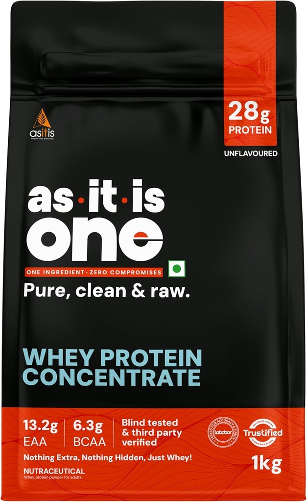 AS-IT-IS Διατροφή Πρωτεΐνη γάλακτος Πυκνό 80% - 1kg/35.2 Oz Διασταυρούμενη ροή Μικροφίλτρο 