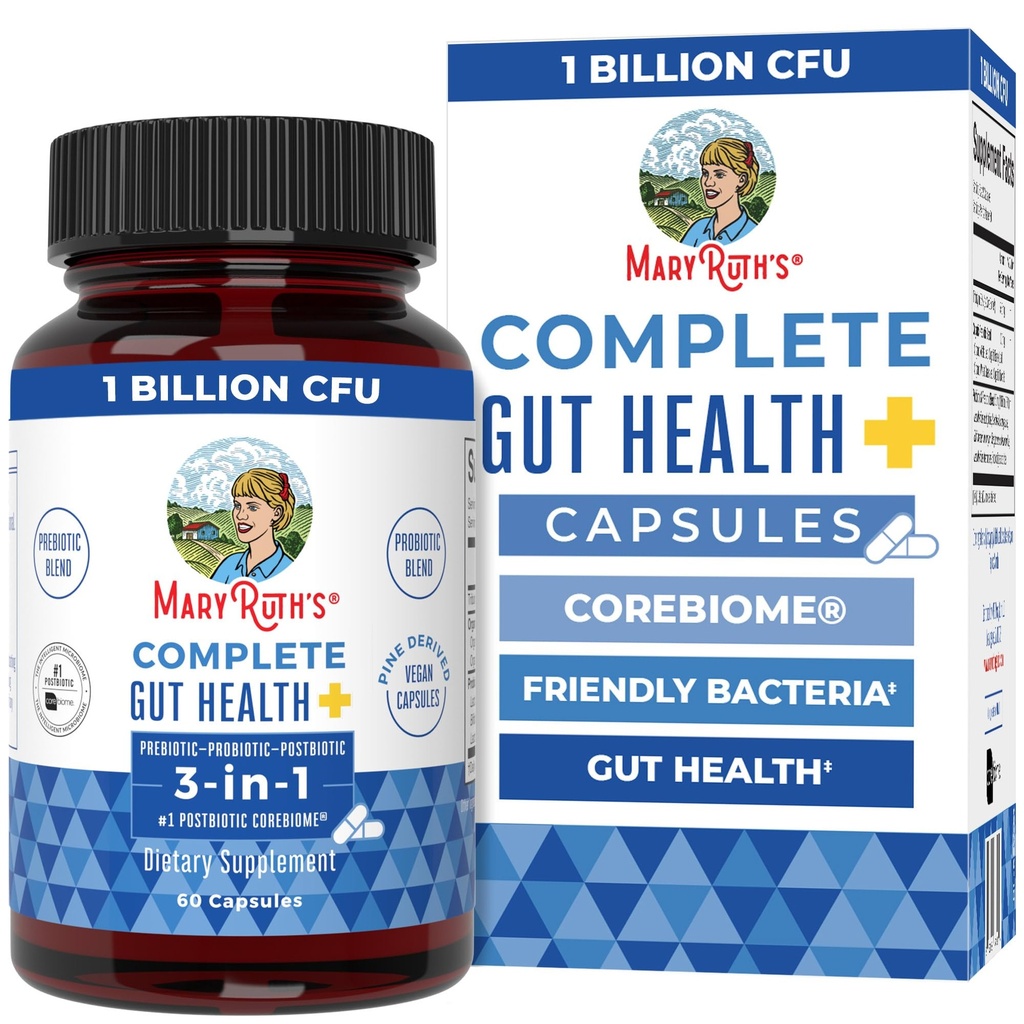 MaryRuth Organics Complete Gut Health+ Capses 