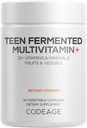 Κωδικοποίηση Teen Multivitamin Supplement – Daily Vitamins and Minerals for Teen Boys and Girls – Organic Whole Food Formula with Omega-3 and Vitamins A to K - 60 Κάψουλες