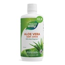 Nature’s Way Aloe Vera Leaf Juice, Flavorless Juice 99.5% Purified from Concentrate, Certified by The International Aloe Science Council, Unflavored, 33.8 Fl Oz