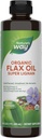 Nature's Way Organic Flax Oil Super Lignan, Omega-3, 6, 9 Fatty Acids(1), Cold-Pressed, Unrefined, Hexane Free, 16 Fl Oz (Packaging May Vary)