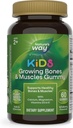 Nature's Way Kids Frowing Bones & Musles Gummies, Υποστηρίζει υγιή οστά & μύες*, ασβέστιο, μαγνήσιο, βιταμίνες D3 & K1, Ηλικίες 2+, Wildberry Γεύση, 60 Gummies (Packaging May Vary)