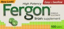 Συμπλήρωμα σιδήρου Fergon, δισκία, 100 Count (πακέτο των 3)