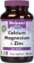 BlueBonnet Calcium Magnesium Zinc Caplets, 90 Count