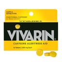 Vivarin, χάπια καφεΐνης, 200mg καφεΐνη ανά δόση, Ασφαλώς και αποτελεσματικά σας βοηθά να μείνετε Ξύπνα, χωρίς ζάχαρη, θερμίδες ή κρυμμένα συστατικά, ενεργειακό συμπλήρωμα, 16 δισκία