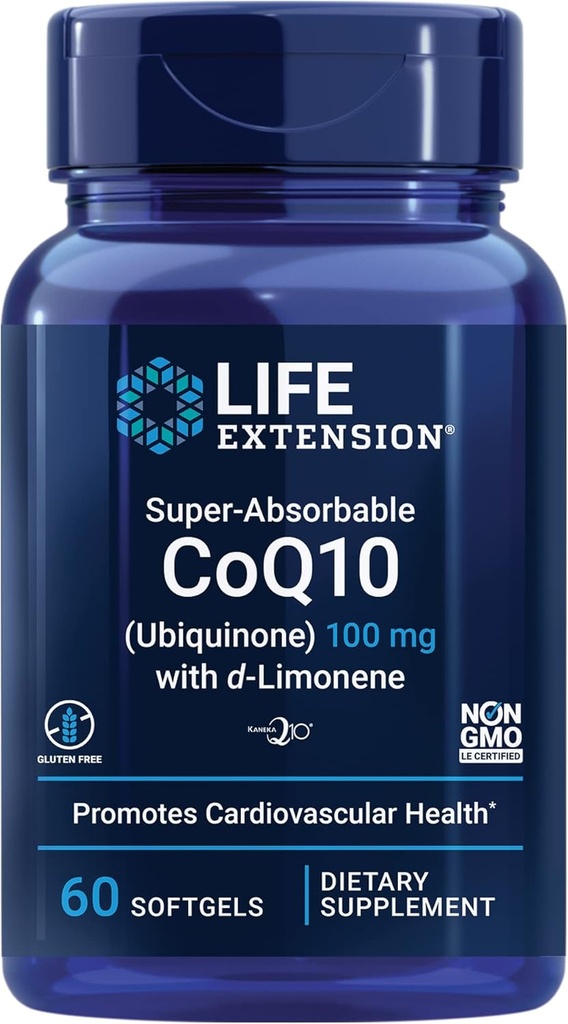 Επέκταση ζωής Super Omega-3 240 Softgels Fish Oil Bundle με Super-Absorbable CoQ10 60 Softgels συμπλήρωμα υγείας της καρδιάς