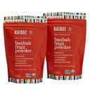 Premium Organic Baobab Powder | Prebiotic Fiber Superfood for Gut & Metabolic Health | Vitamin C + Polyphenols | Gluten-Free, Non-GMO, Vegan | 16 oz.