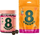 8Greens Daily Greens Gummies and Lollipops, Ενέργεια & Ανοσολογική Υποστήριξη, Gluten-free, Vegan, Μη-GMO, Χωρίς Τεχνητά Χρώματα & Γεύσεις