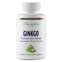 εκχύλισμα Ginkgo Biloba, Super Poent, Ultra Pure, Vegan, Non GMO, Gluten Free, 120 κάψουλες χορτοφάγων
