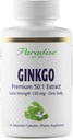 εκχύλισμα Ginkgo Biloba, Super Poent, Ultra Pure, Vegan, Non GMO, Gluten Free, 120 κάψουλες χορτοφάγων