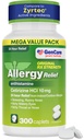 GenCare - Cetirizine HCL 10 mg (300 Caplets) - 24 ώρες Αλεργία χάπια ανακούφισης - Μη υπνηλία Γενόσημο εξωχρηματιστηριακό Αλλεργία φαρμακευτική αγωγή - Αντιισταμινική ιατρική για το φτάρνισμα, Runny μύτη & Ichy Eyes - Generic Zyrtc