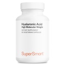Supersmart Hyaluronic Acid Supplement 300mg ανά ημέρα (Sodium Hyaluronate) - Υψηλό μοριακό βάρος 1.2 εκατομμύρια Daltons 