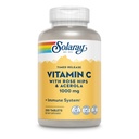 SOLARAY Βιταμίνη C w/Rose HIPS & Acerola 1000mg 