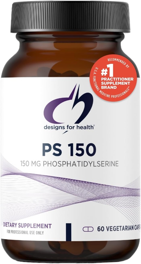Σχέδια για την υγεία PS 150 Phosphatidylserine Κάψουλες - 150mg χωρίς σόγια Ηλιέλαιο Λεκιθίνη-Πηγή Phosphatidyl Serine Συμπλήρωμα - Μπορεί να βοηθήσει την υποστήριξη της υγείας του εγκεφάλου (60 κάψουλες)
