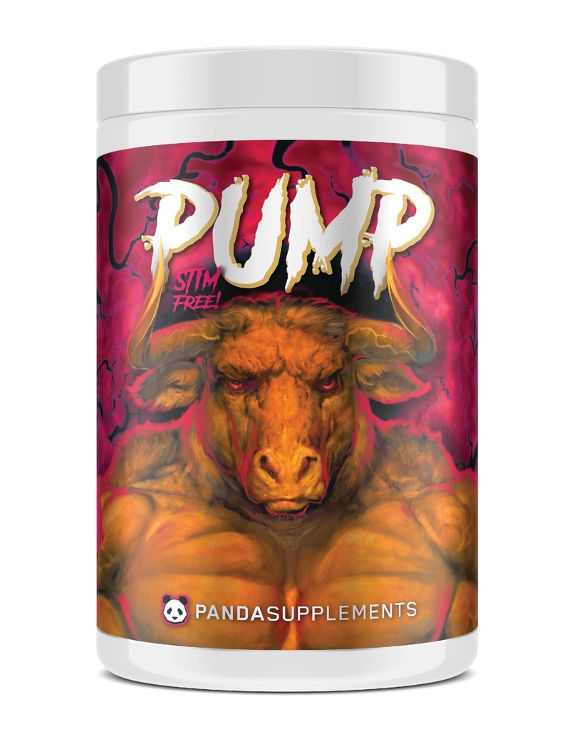 Underground Bio Labs Panda Supps Pump: Simulant-Free Pre-Workout, No-Clump Formula w/10G L-Citrulline Malate, Alpha GPC, Lions Mane, CognatiQTM, AmentoPumpTM 40 Scoops (Γλυκό μαύρο κεράσι)