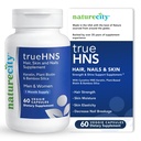 NatureCity True-HNS Hair Nails and Skin Κυνατίνη Κερατίνη και Plant Based Biotin Vitamin Supplement 