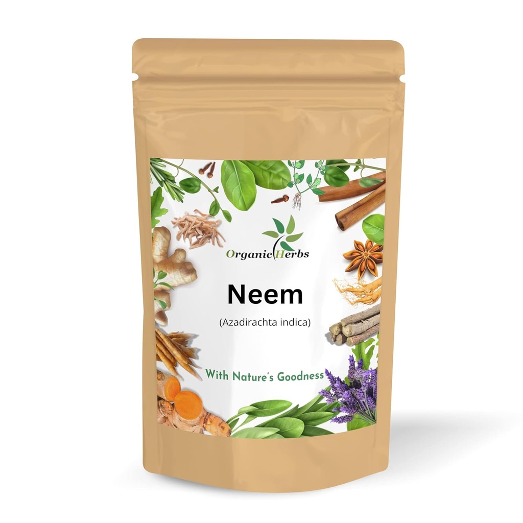 Καθαρό & φυσικό Neem Φύλλα σκόνης για το απλό-ελεύθερο καθαρό δέρμα, Silky μαλλιά & καθαρισμού μαλλιών. (Neem Leaf σκόνη 145gm/5Oz)