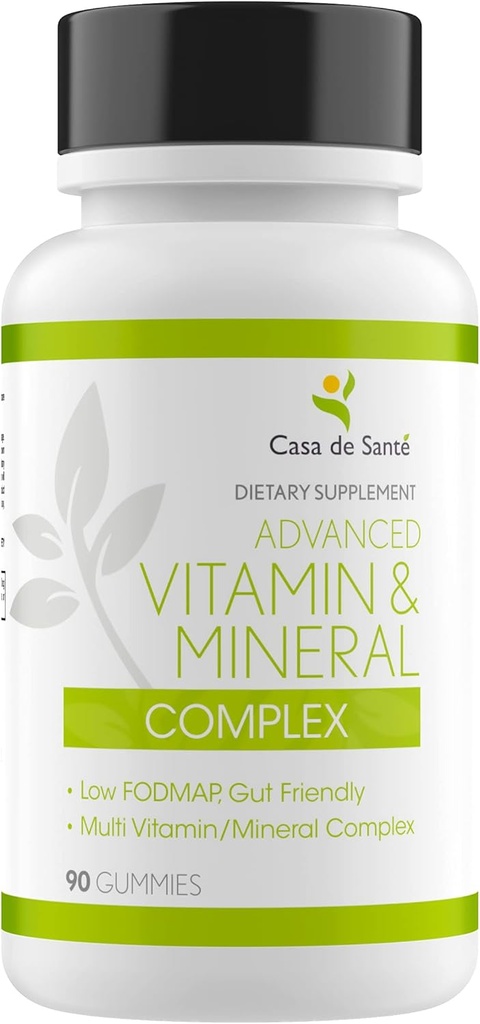 Casa de Sante Advanced Vitamin & Mineral Gummies, χαμηλή FODMAP Certified
