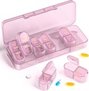 Pill Organizer, Am & Pm Pill Organizer 7 Ημέρες, Weekly Pill Υπόθεση 2 φορές την ημέρα, Pill Box 7 Ημέρα, Medicine Organizer για τα ταξίδια, βιταμίνες, ιχθυέλαια, συμπληρώματα