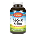 Carlson - M-S-M Sulfur, 1000 mg - Ανώτερη βιοδιαθεσιμότητα, Κοινή Λειτουργία, Συνδετική Υποστήριξη Ιστού & Υγιές Δέρμα, 300 Καψάκια Χορτοφαγικής
