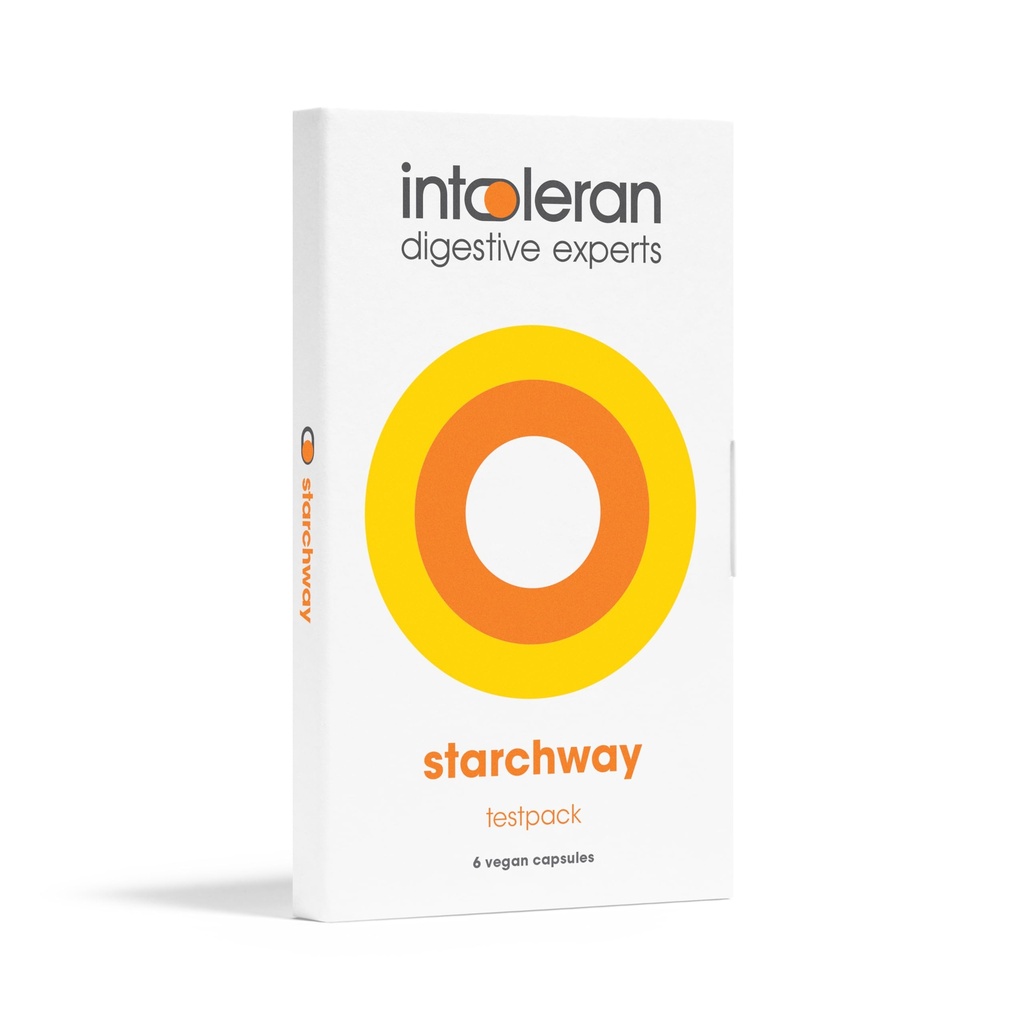 Intoleran Starchway Digestive Enzymes - συσκευασία δοκιμής 6 κάψουλες 