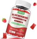 Ενισχυμένη Γλυκοζαμίνη Chondroitin Gummies με MSM για ενήλικες - Extra-ενίσχυση Κοινή Υγεία & Ευελιξία, Αντιοξειδωτικό & ανοσοποιητικό συμπλήρωμα υποστήριξης, 60 Count