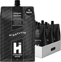 HTWO Nightlyfe Recovery, 16.9oz Premium Υδρογόνο Εμπλουτισμένο Νερό με Ηλεκτρολύτες, Βιταμίνες και Ορυκτά, 12-Pack, Λειτουργικά Πακέτα Ενυδάτωσης για Ανάκτηση & Διανοητική Καθαρότητα, Χωρίς Ζάχαρη