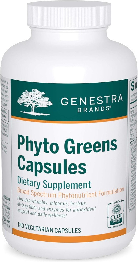 Genestra Brands Phyto Greens Κάψουλες 