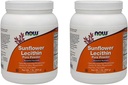 Now Foods Now Foods, (2 Pack) Sunflower Lecithin, Pure Powder, 1 lb (454 g)