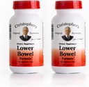 Christopher's Original Formulas Lower Bowel Cleanse Formula Κάψουλες - Herbal Laxative Colon Cleanse and Gut Cleanse 100 ct. - Συσκευασία των 2