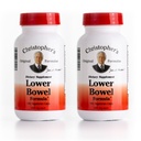 Christopher's Original Formulas Lower Bowel Cleanse Formula Κάψουλες - Herbal Laxative Colon Cleanse and Gut Cleanse 100 ct. - Συσκευασία των 2