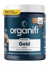 Organifi: Gold - Superfood Supplement Powder - 30 Services - Υποστήριξη στρες, καλύτερη ξεκούραση, χαλάρωση και προάγει τον ύπνο - Turmeric και Reishi εγχύεται