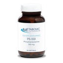 Μεταβολική Συντήρηση PS-100 Phosphatidylserine, 100mg - Συμπλήρωμα Υποστήριξης Κανονικής Μνήμης + Γνωστοποίηση, Προώθηση Αναπαυτικού Ύπνου (60 Softgels)