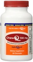 100mg ChewQ Chewable CoQ10 (60 Count) * Χρησιμοποιεί προηγμένη τεχνολογία για να παραδώσει 800% μεγαλύτερη απορρόφηση από το πρότυπο CoQ10 * συμπλήρωμα καθαριστικό CoQ10 στην αγορά * Φιλικά προς τους χορτοφάγους * Χωρίς γλουτένη