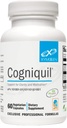 XYMOGEN Cogniquil - Υποστήριξη για την σαφήνεια, εστίαση, κίνητρο, ψυχική και φυσική ενέργεια - Μαγνήσιο L-Θρεονικό για την παροχή βιοδιαθέσιμο μαγνήσιο στον εγκέφαλο, τη θεακρίνη + βιταμίνη Β12 (60 κάψουλες)