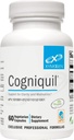 XYMOGEN Cogniquil - Support for Clarity, Focus, Motivation, Mental and Physical Energy - Magnesium L-Threonate to Supply Bioavailable Magnesium to The Brain, Theacrine + Vitamin B12 (60 Capsules)